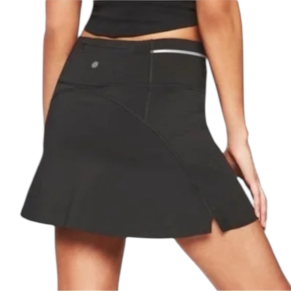 ATHLETA GRAY SONIC SPORT SKORT SZ M